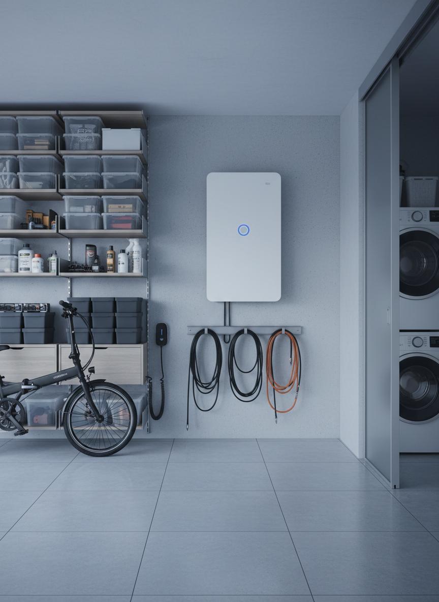 Battery storage system for energy independence